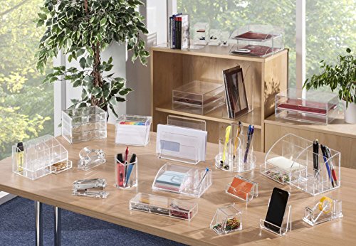 OSCO Clear Acrylic Very Small Bookends, ABE-2 - color: Clear (Small), size: zzzz-s, style: Single