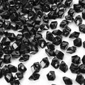 DomeStar 550PCS Small Black Vase Fillers, Acrylic Fake Ice Rocks Gems Crystals Diamonds Table Centerpiece Aquarium Tank Table Scatter DIY Crafts (0.4 * 0.6) - color: Black