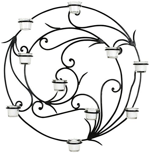Safavieh Wall Art Collection Circular Candle Holder Wall Sconce