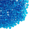 Galashield Flat Glass Marbles for Vases Blue Glass Gems Beads Pebbles Vase Filler (5 LBS, Approx. 540 PCS) - color: Blue, size: 5 LBS