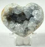 HQRP-Crystal 1 3/4" Acrylic Display Stand Pedestal for Crystal Heart / Slice / Slab and other Stones - size: 1 3/4"