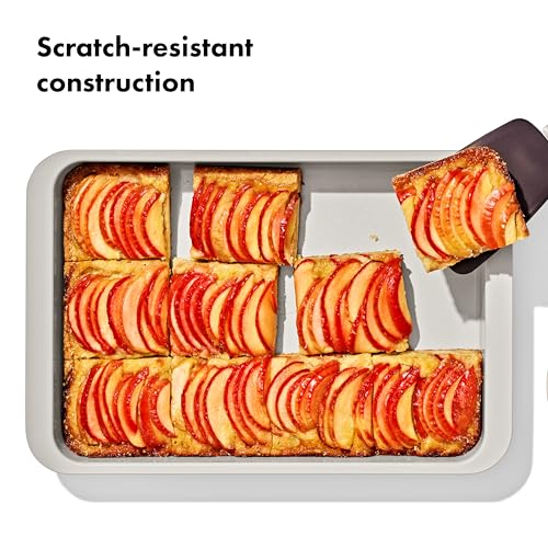 OXO Good Grips Non-Stick Pro Ceramic Coated Metal Bakeware 9” x 13” Cake Pan – Biscuit - color: Biscuit, size: 9" x 13" Cake Pan