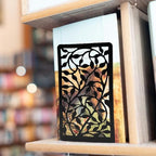 Tree Design Modern Bookends for Shelves, Metal Bookend Decorative Bookends Tree Bookends Supports, Unique Black Book Stoppers Black Non-Skid Book Stopper for Home Office School