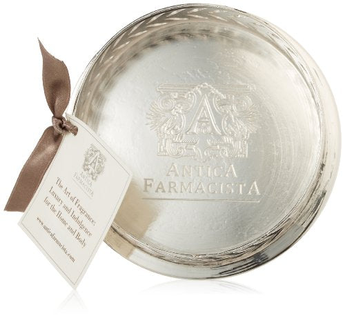 Antica Farmacista Nickel Decorative Tray for Diffusers - 16.9 Fl Oz (Pack of 1) - size: 3.7" x 3" x 2.2"