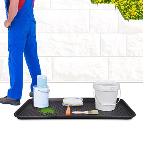 Multi-Purpose Boot Tray Mat,Shoe Tray Mat,Dog Feeding Tray,Waterproof Trays for Indoor and Outdoor Floor Protection,30" x 15"/2 Pack - size: 30x15"*2 pack