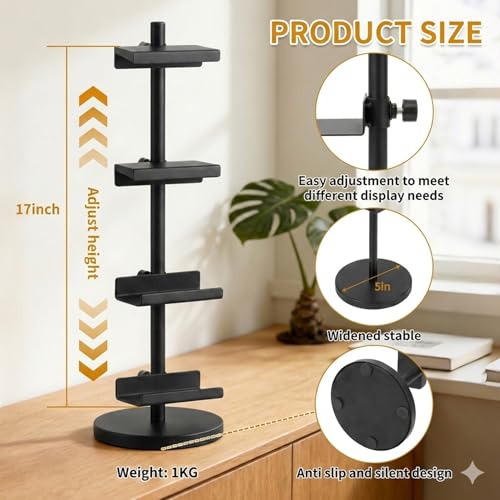 Adjustable Tabletop Easel Stand for Picture Frames, Picture Easels for Display, Gold Easel, Picture Frame Stand, Adjustable Art Easel.(18inch,Black) - color: Black, size: 18inch