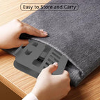 Metal Tablet Stand, Adjustable 360° Rotation Tablet Holder Compatible with 4-13" Tablet Such as iPad Pro Air, iPad mini, Tab S11 10, Surface Pro 12 (Grey) - color: Grey