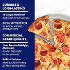 American Metalcraft, inc. TP14 Wide-Rim Pan - size: 14 inches