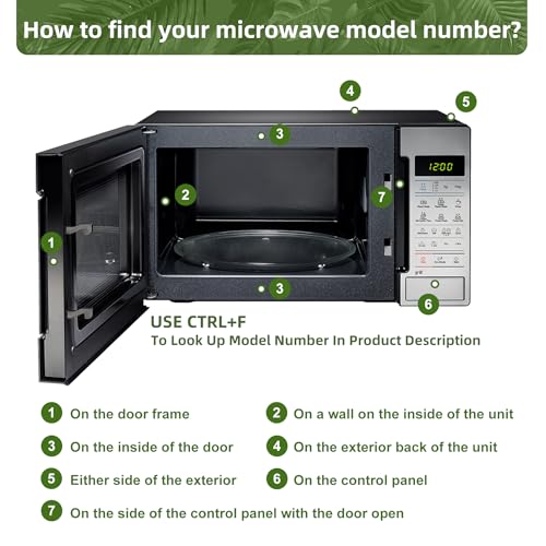 11.5" Microwave Turntable Compatible with Samsung DE63-00624A DE74-20102D, 11 1/2 inch Replacement Microwave Glass Plate for GE WB49X10097 WB49X10224 - size: 11.5" Big Coupler Hole