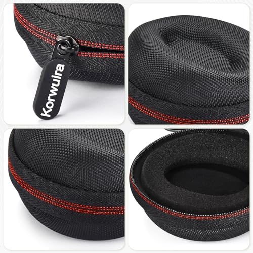 Single Travel Watch Case, Premium Watch Storage Box for Wristwatch & Smartwatch up to 50mm, Portable Crushproof Watch Protection Travel Cases for Men & Women, Travel, Gym, Outdoor Adventures