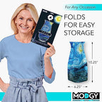 MODGY Collapsible and Expandable Plastic Flower Vase, Unbreakable, Foldable, Decorative Modern Centerpieces, Table Decorations, Van Gogh Starry Night, 1 Pack - style: 1 Pack