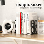 Book Ends,1 Pair Bookends Metal Bookend (Folding Book Ends 1 Pair) - size: Folding Book Ends 1 Pair