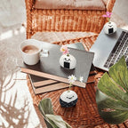 12 Pcs Cute Handmade Mini Flower Vase, Ceramic Rice Ball Japanese Onigiri Miniature Vases for Home Room Table Decoration Japanese Craft Gift