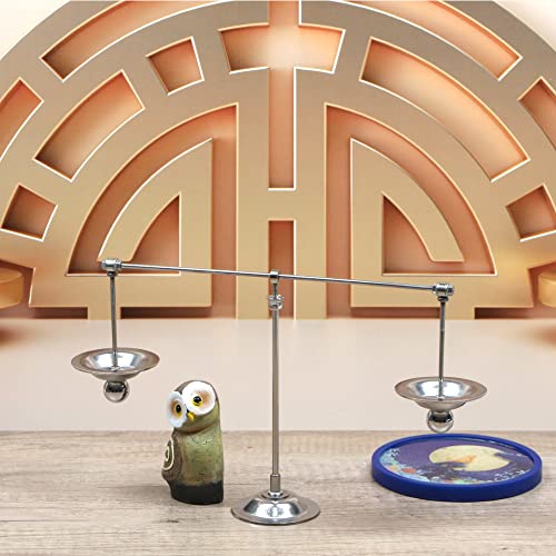 Sunnytech Balance Physics Steel Balancing Kinetic Art Decompressive Science Psychology Home Office Toy for Desk Decor WJ153 - style: WJ153