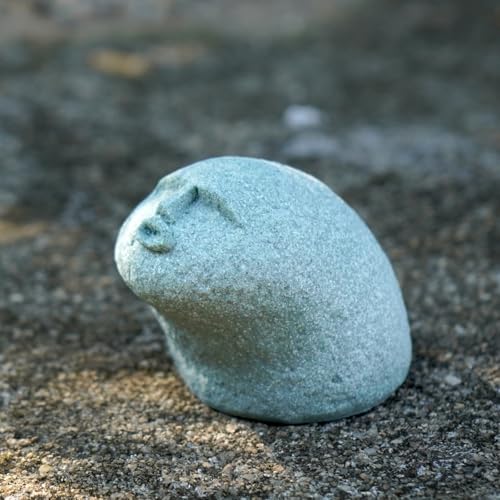 Cute Stone Primitive Man Figurine: Funny Stoneman Statue for Outdoor Decor, Carving Face Garden Home Decoration Fish Tank Ornament - Stone Man D - style: Stone Man D