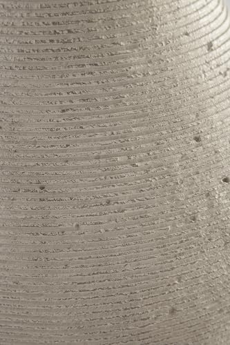 Signature Design by Ashley Hannela 12" Modern Distressed Polyresin Vase, Antique Tan - color: Tan, size: 12 Inch