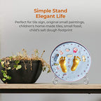TR-LIFE Plate Stands for Display - 6 Inch Holder + Metal Easel Stand for Picture Frame, Decorative Plates, Photo, Book, Collectibles (2 Pack) - size: 6 Inch