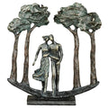 Through The Years Couple in Love Table Sculpture