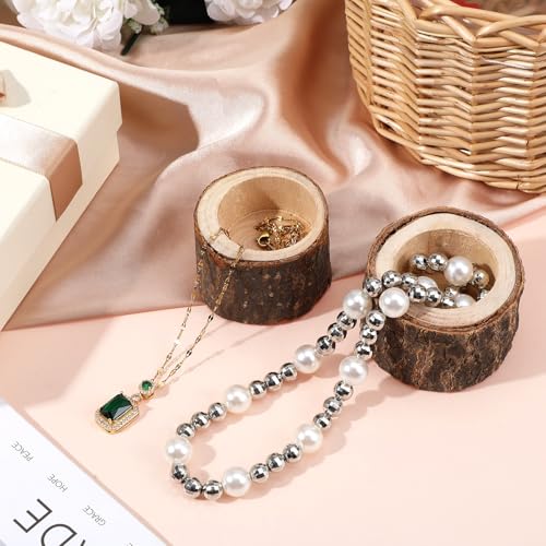 24 Pcs Wooden Tea Light Candle Holders Votive Candle Holders, Rustic Wooden Pillar Candle Stands Vintage Tealight Holders Set Candle Centerpieces for Dining Table Wedding Party, 1.6" H