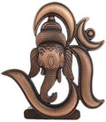 FURE B-Fashionable Antique Om Ganesha Idol (Antique Copper)