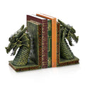 Dragon Bookends for Shelves Set of 2 - Heavy Book Ends Book Supports for Shelves, 4.15 "x 3.25 "x7 Unique Dragon Design Copper（10 Inch） - color: Copper