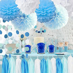 HappyFiller 630 PCS Acrylic Flat Marbles Fake Crystal Gems for Glass Vase Fillers, Crafts,Party Confetti,Wedding Centerpieces,Fairy Garden Gemstone Beads with Vibrant Royal Blue Color - color: Cobalt Blue