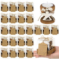 Nuanchu 24 Set Funeral Memorial Candles Holders Funeral Keepsakes Favors Memorial Candle Holders 2.4 x 2.4 Inches Celebration of Life Supplies Sympathy Gifts Service Grief Share Gifts (Classic Style)