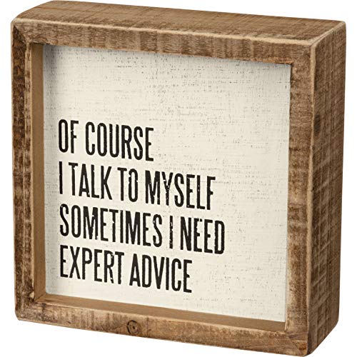 Primitives by Kathy Rustic Farmhouse Decor - Inspirational Wall Art, Wooden Table/Shelf Decor, Boho Kitchen Accessories 5”x7” - style: Expert Advice