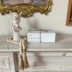 Decorative Books for Home Decor, White Faux Books for Decoration, Rustic Farmhouse Stacked Display Books (God Bless This Home and All Who Enter) - style: God Bless This Home and All