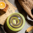Real Snake Specimen in Dome Resin - Naturally Deceased Snake with Glow-in-the-Dark Effect, Perfect for Science Education, Oddities Collectors, and Biology Enthusiasts (3.5 x 1.6 Inches) - color: Snake Specimen (3.5" X 1.6")