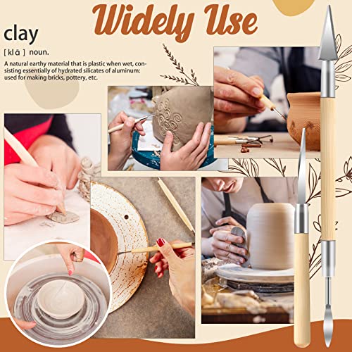Jetmore 35 Pack Clay Tools Kit, Pottery Tools & Sculpting Tools, Polymer Modeling Clay Cutters Sculpture Set for Carving, Ceramics, Molding, DIY - color: 35 Pack