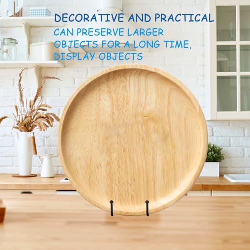 Decolore 5 Pack 12 Inch Black Picture Stands Plate Stands for Display Large Book Stands for Picture, Decorative Plate, Book, Frame, Tabletop Poster