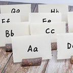 Rustic Real Wood Place Card Holders Table Numbers Holder Stand Memo Holder Card Photo Picture Note Clip Holders for Wedding Party Christmas Table Number Sign - size: 10pcs place card holders, style: 10 Pcs-02