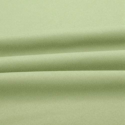 Sfoothome Queen Sheets Set - Sage Green Hotel Luxury 4-Piece Bed Set, Extra Deep Pocket, 1800 Series Bedding Set, Wrinkle & Fade Resistant, Sheet & Pillow Case Set (Queen, Sage Green) - color: Sage Green-4 Pieces, size: Queen