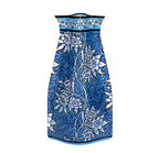 MODGY Collapsible and Expandable Flower Vase Plastic Decorative Modern Centerpieces Dining Table Decor Living Room Bathroom Wedding Office, William Morris Tulip and Willow - style: William Morris Tulip and Willow