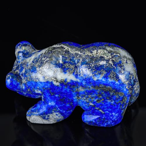 2.5" Crystal Dolphin Figurine Collectibles,Dolphin Gifts for Women, Sea Animal Sculpture Statue, Home Office Desk Decoration Ornaments (Lapis Lazuli) - color: Lapis Lazuli