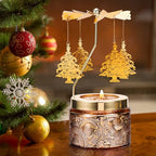 Gifts for Women, Candle Gifts for Mom Daughter Sister Wife, Unique Gift for Friend Women Rotatable Scented Candles Gift for Christmas Anniversary - size: Christmas Tree
