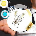 Mechanical Metal 3D Insect Mosquito Model Brass Puzzle Steampunk Electric Mechanical, Assembly DIY Gift Craft Hobby for Family and Friends (Mosquito A) - style: Mosquito A