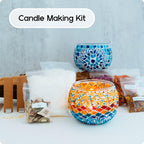 Candle Making Kit with Turkish Mosaic Holder – DIY Glass Candle Holder Craft Kit with Colorful Mosaic Tiles & All Natural Soy Wax – Handmade Arts & Crafts Complete Gift for Adults & Beginners (2)