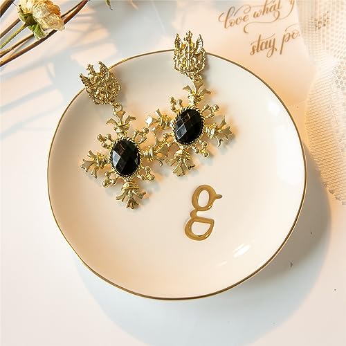 Ceramic Ring Holder for Jewelry, Jewelry Tray, Ring Dish, Aesthetic Room Decor, Engagement Gifts Bride Gifts Wedding Gifts for Women, White, 4.75"(G) - color: G