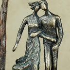 Through The Years Couple in Love Table Sculpture