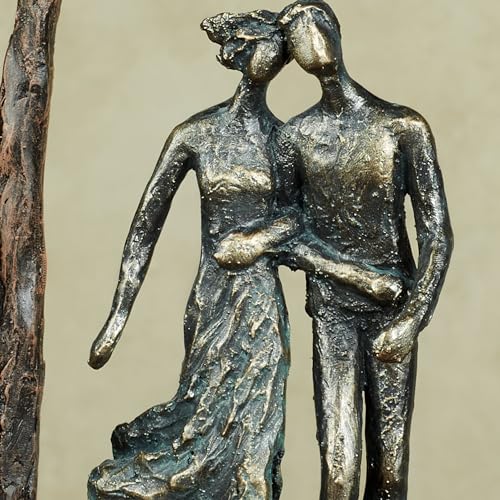 Through The Years Couple in Love Table Sculpture