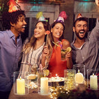Hurricane Candle Holder,Open Ended Glass Candleholder Multiple Size Choices,Clear Cylinder Glass Candle Holder for Wedding Centerpieces(6 PCS,3 PCS H:6" D:4",3PCS H:5.5" D:3.3") - size: 3 PCS H:6" D:4",3PCS H:5.5" D:3.3"