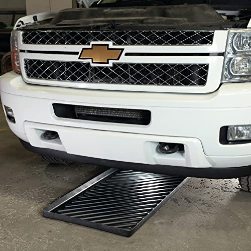 PIG Containment Tray - Rim to Rim Dimensions 49.25" L x 25.25" W x 2" H - Interior Bottom Dimensions 48" L x 24" W- 9 gal. Sump Capacity - PAK124-BK - size: 49.25" x 25.25" x 2"