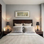 Black and Gold Table Lamp, small table lamp for bedroom, Modern Mini Nightstand Lamp with Fabric Shade, Cute Desk Lamp for Small Spaces for Kitchen Counter, Bookshelf, Living Room, Kids Dorm