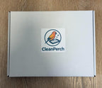 CleanPerch™ Bird Food Waste Catcher Tray with Suction Cups. Half Stadium Shape That attaches to Windows. Reduces Scatter, Easy-Clean, and Low-Profile (Black, 9" x 11.5" x 3.7) - color: Black, size: 9" x 11.5" x 3.7"