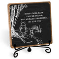 Winnie Inspirational Desk Sign Pooh, Cute Inspirational Gifts for Women Men, Friends Family Apart Gifts, Sympathy Keepsake, Motivational Table Desk Cubicles Accessories Decorations - style: Inspirational Sign 01