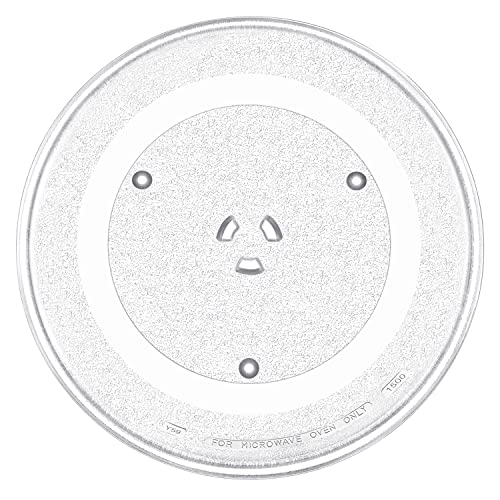 14 1/8" Microwave Turntable Glass Tray by Beaquicy - 14 1/8 INCH Microwave Plate Replacement for GE Microwave - Replaces DE74-20002B WB49X10063 DE74-20002A DE74-20002D WB39X10038 WB49X10096 - size: 14.2"