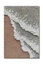 Limiyer Art 36x24 inch Hand painted Beach wave Landscape Oil painting Modern Abstract Texture Canvas Painter living wall Decorative art - color: YI035
