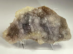 HQRP-Crystal 3-7/8" Acrylic Display Stand Pedestal for Crystal Heart / Slice/ Slab / Fossil and Other Collectible Stones - size: 3-7/8"